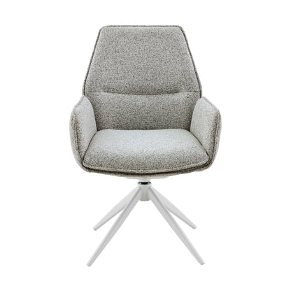 Eetkamerstoel Hera Stof Beige Met Armleuning Starfurn