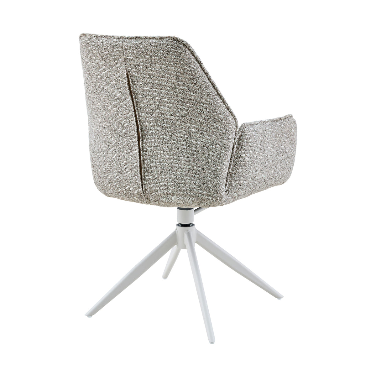 Eetkamerstoel Hera Stof Beige Met Armleuning Starfurn