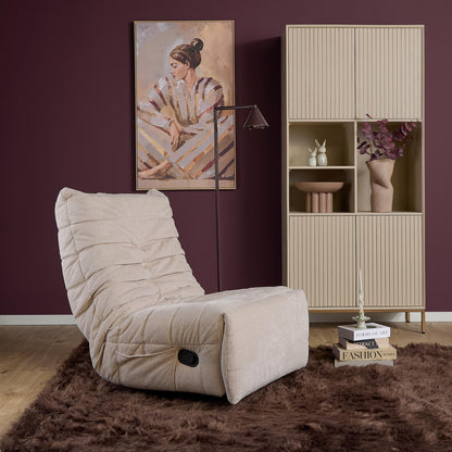 Relaxfauteuil Zen Stof Beige Starfurn