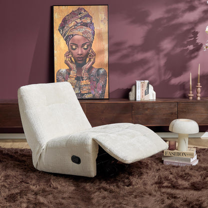 Relaxfauteuil Chill Stof Off White Starfurn
