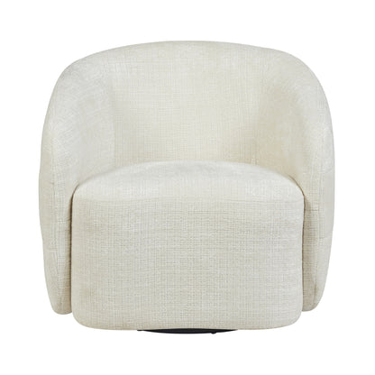 Fauteuil Yara Draaibaar Stof Off White Starfurn