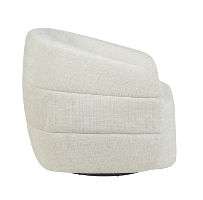 Fauteuil Yara Draaibaar Stof Off White Starfurn
