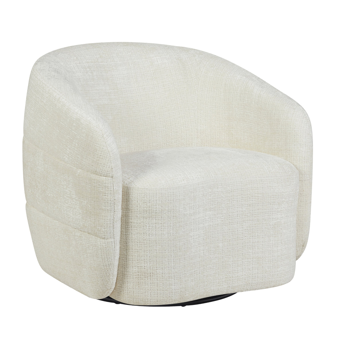 Fauteuil Yara Draaibaar Stof Off White Starfurn