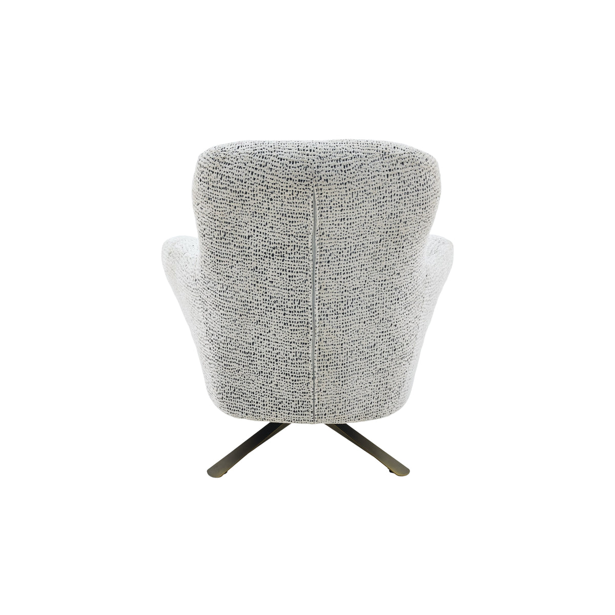 Fauteuil Nena Draaibaar Stof Bruin Starfurn