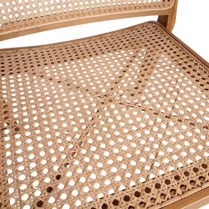 Set van 2 Eetkamerstoelen Nova Teak Raw Materials