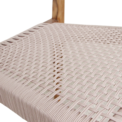 Freya donker teakhouten tuinstoel Naturel Raw Materials