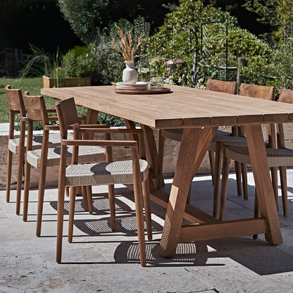 Freya Tuinstoel Met Armleuning Naturel Raw Materials