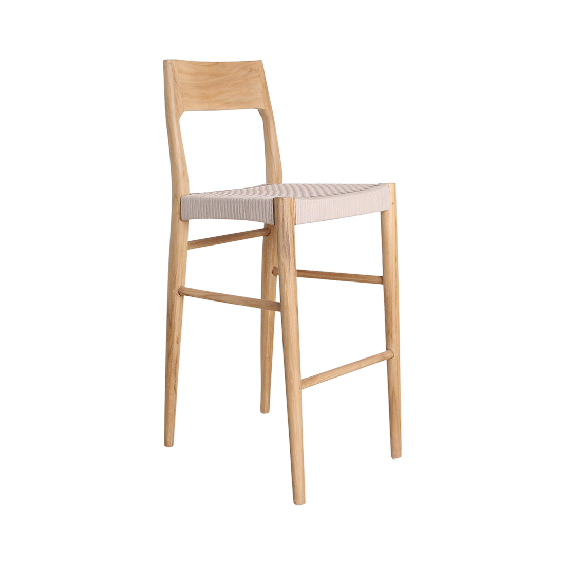 Barstoel Freya Teakhout Outdoor Raw Materials