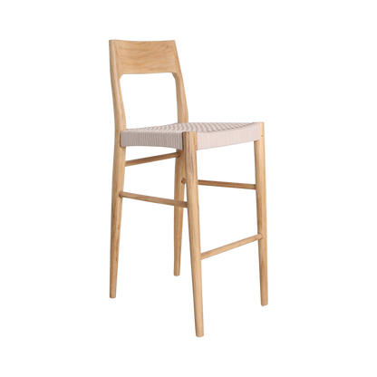 Barstoel Freya Teakhout Outdoor Raw Materials