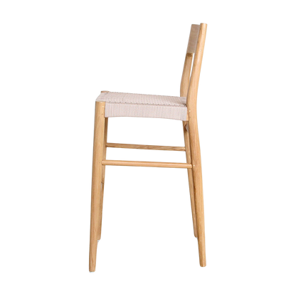Barstoel Freya Teakhout Outdoor Raw Materials