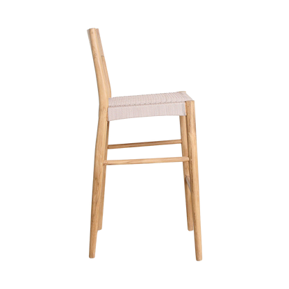 Barstoel Freya Teakhout Outdoor Raw Materials
