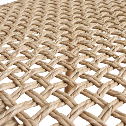 Verano Terrasstoel zonder Armleuning Naturel Set van 2 Raw Materials