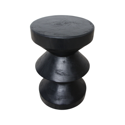 Forma Beistelltisch Rizo schwarz Raw Materials