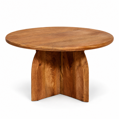 Couchtisch Tense Mangoholz Rund 80cm Starfurn