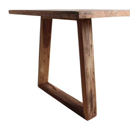 Teakhouten Eettafel Farmwood 240cm Raw Materials