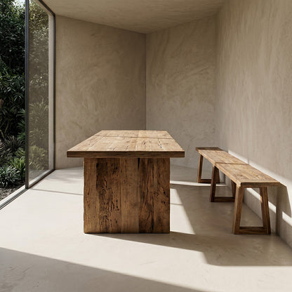 Farmwood Waterfall Eettafel - 240cm Raw Materials