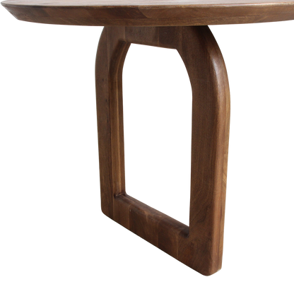 Bullnose Eettafel Mix Bruin 180cm Raw Materials