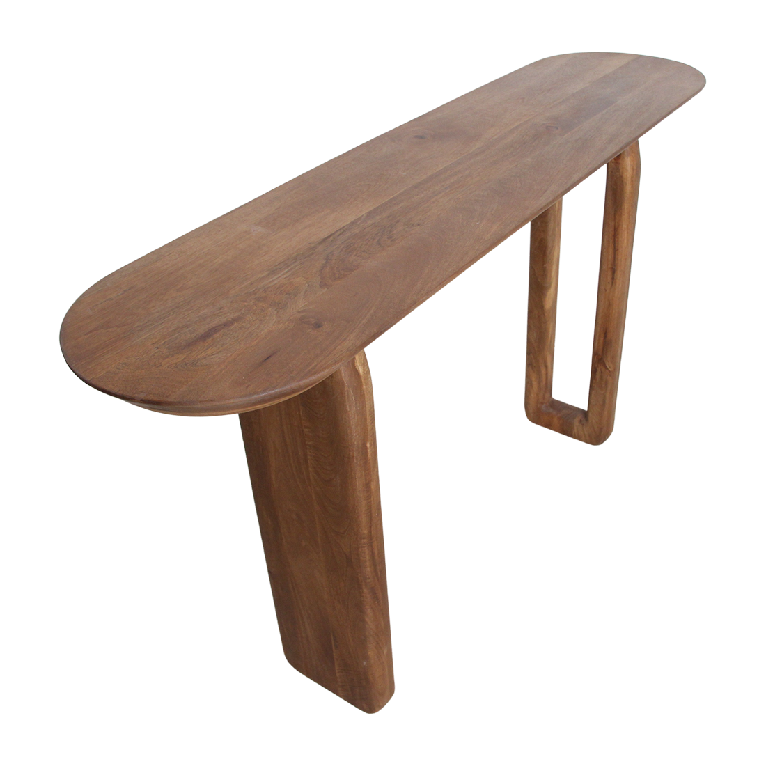 Bullnose Consoletafel Bruin Raw Materials