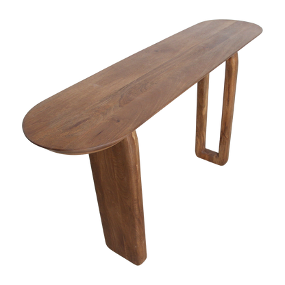 Bullnose Consoletafel Bruin Raw Materials