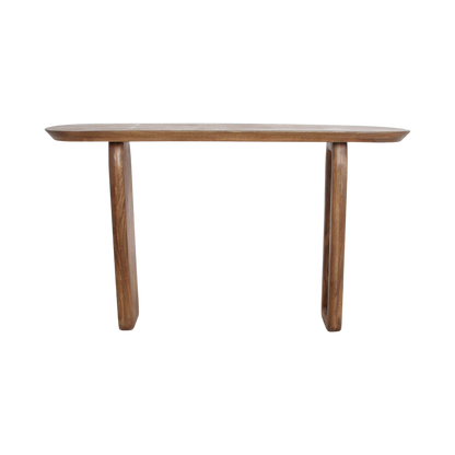 Bullnose Consoletafel Bruin Raw Materials