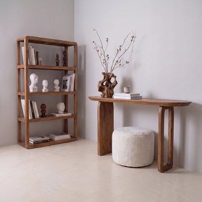 Bullnose Consoletafel Bruin Raw Materials