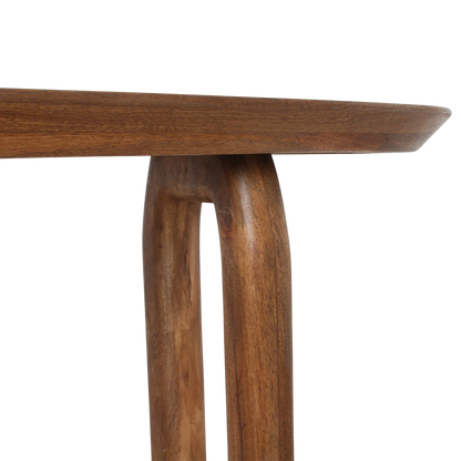 Bullnose Consoletafel Bruin Raw Materials