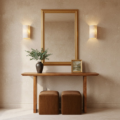 Sidetable Bullnose Chamfered Mangohout Raw Materials