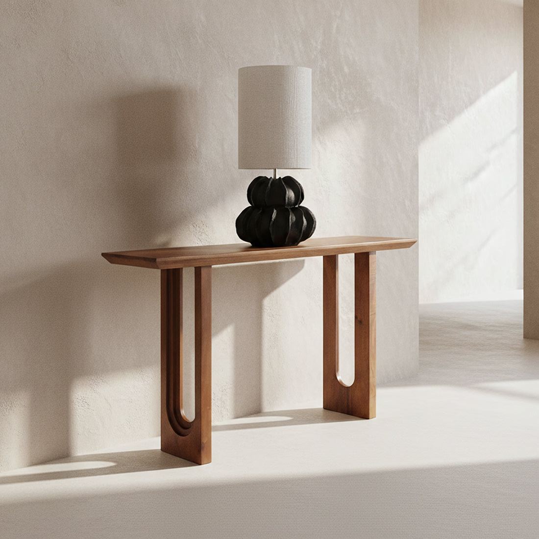Sidetable Bullnose Chamfered Mangohout Raw Materials