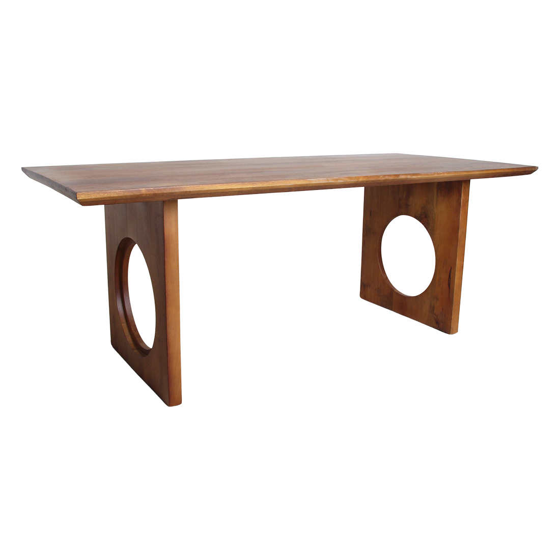 Esstisch Bullnose Abgeschrägt Loop Mangoholz 180cm Rohstoffe