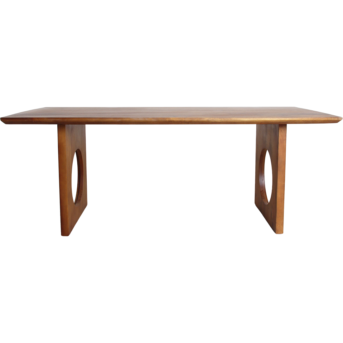 Esstisch Bullnose Abgeschrägt Loop Mangoholz 180cm Rohstoffe