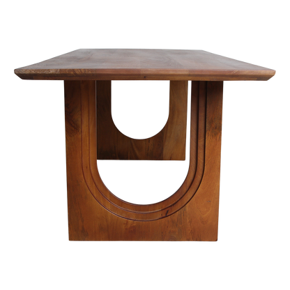 Esstisch Bullnose Abgeschrägt Bogen Mangoholz 180cm Rohstoffe