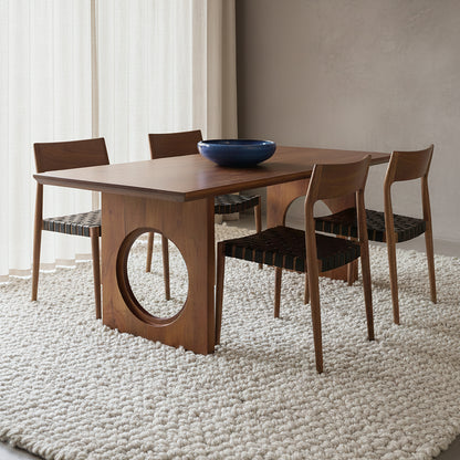 Esstisch Bullnose Abgeschrägt Loop Mangoholz 200cm Raw Materials