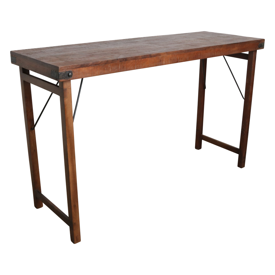 Markt Bartafel Bruin Opklapbaar Raw Materials