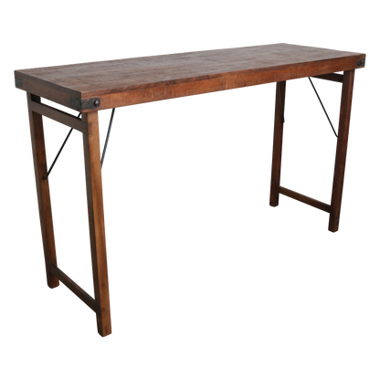 Markt Bartafel Bruin Opklapbaar Raw Materials
