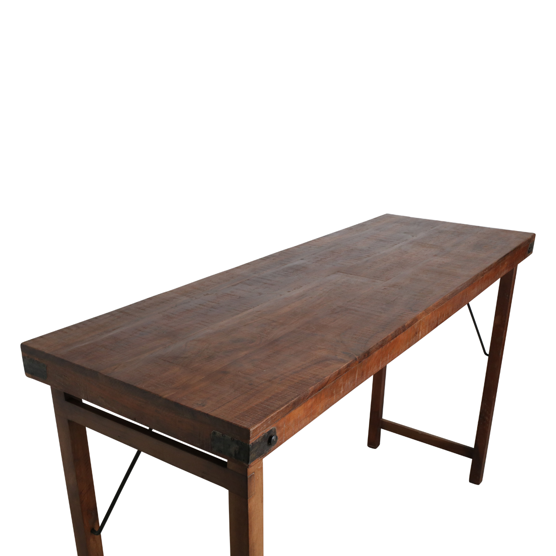 Markt Bartafel Bruin Opklapbaar Raw Materials