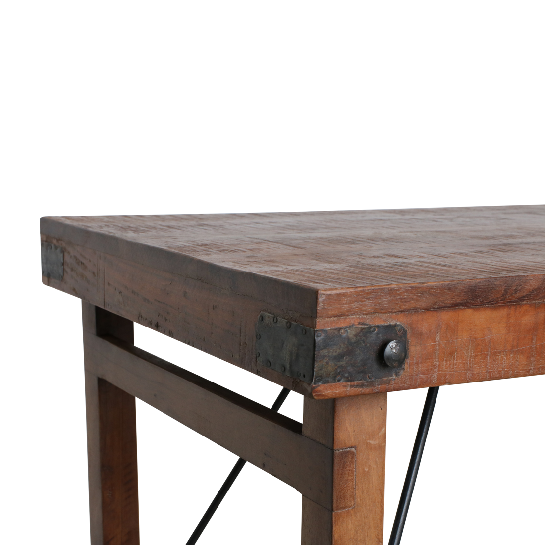 Markt Bartafel Bruin Opklapbaar Raw Materials