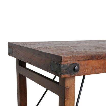 Markt Bartafel Bruin Opklapbaar Raw Materials