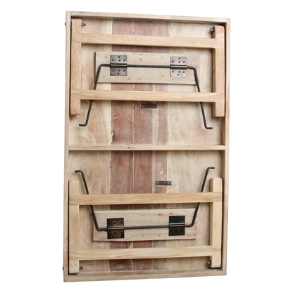 Limewash Inklapbare Salontafel Raw Materials