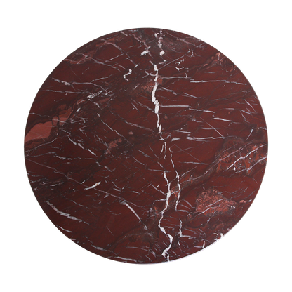 Marmeren bijzettafel rond ‘Cherry’ Raw Materials
