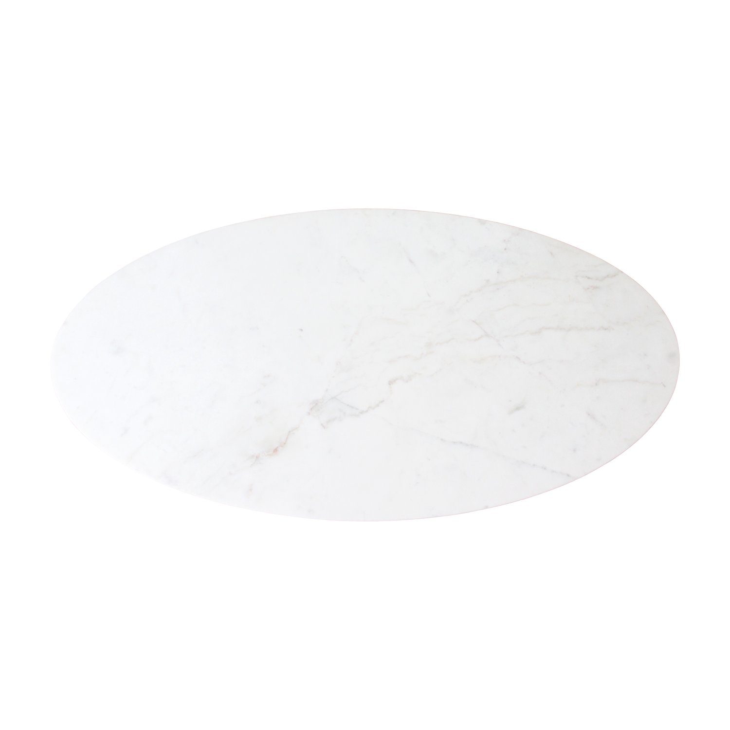 Salontafel Marmer Ovaal Wit Raw Materials