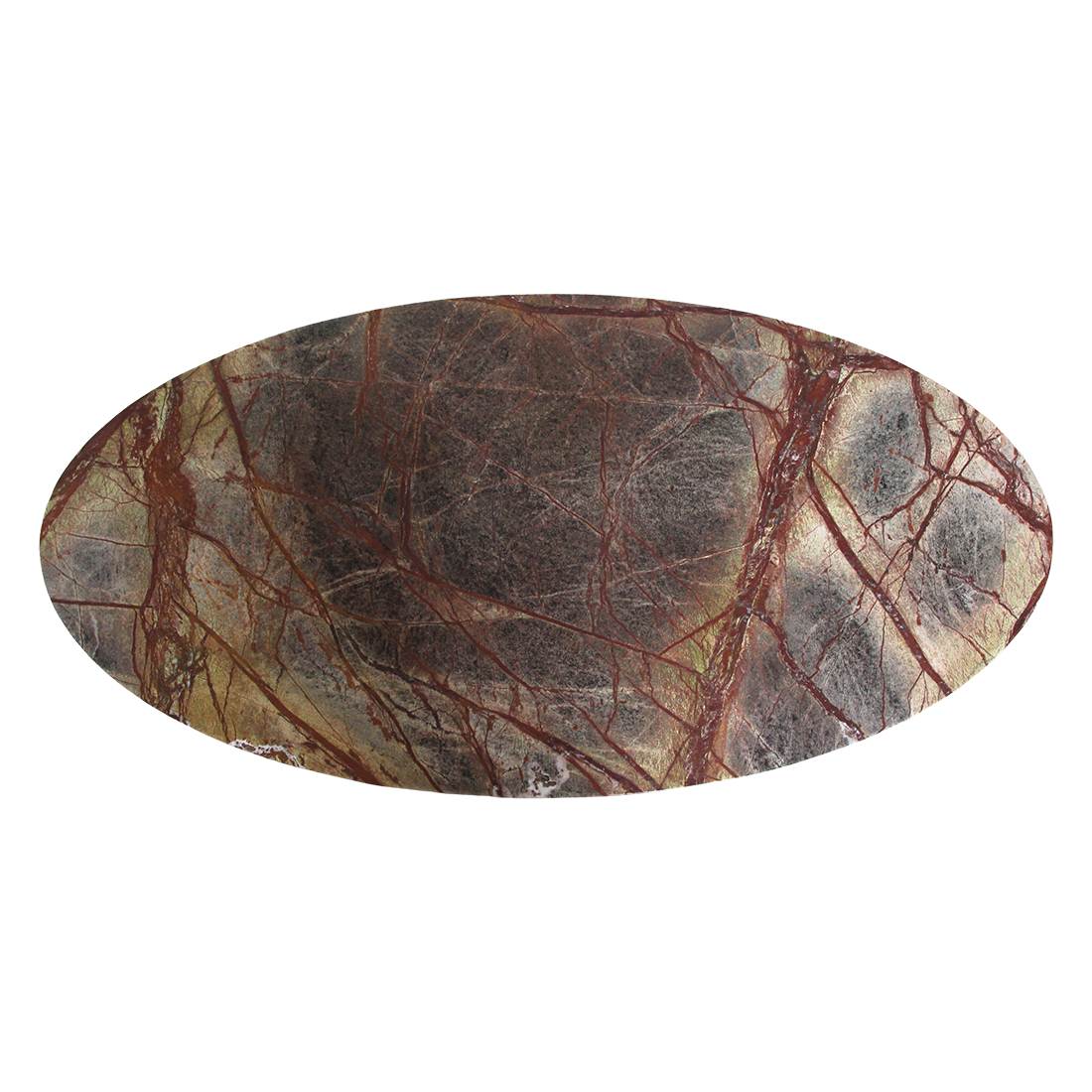 Marmeren Salontafel Ovaal Bizar Raw Materials
