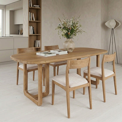 Eetkamertafel Invierno Teakhout 200cm Raw Materials