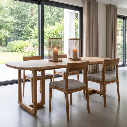 Eetkamertafel Invierno Teakhout 200cm Raw Materials