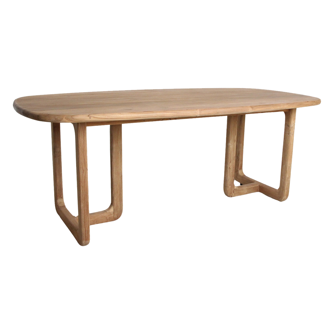Invierno Eettafel Gerecycled Teakhout 200cm Raw Materials