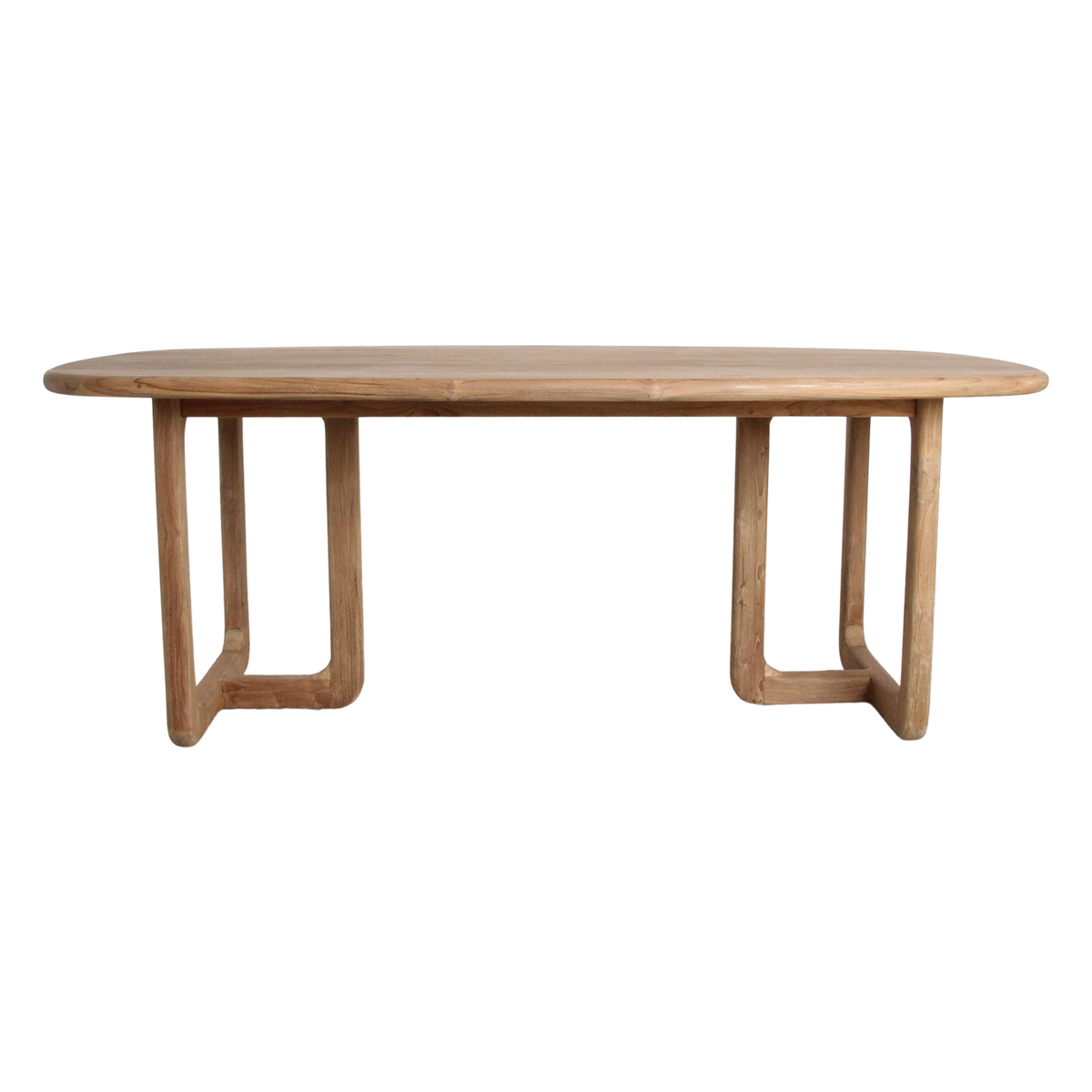 Invierno Eettafel Gerecycled Teakhout 200cm Raw Materials