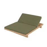 Tweepersoons Loungebed Pantai Gerecycled Teakhout Green Alga Bazar Bizar