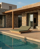 Tweepersoons Loungebed Pantai Gerecycled Teakhout Green Alga Bazar Bizar2