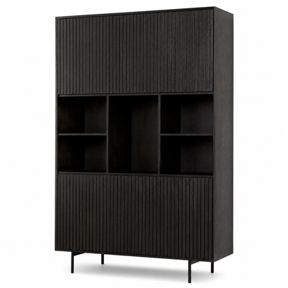 Vakkenkast Madison Mangohout 135cm Starfurn