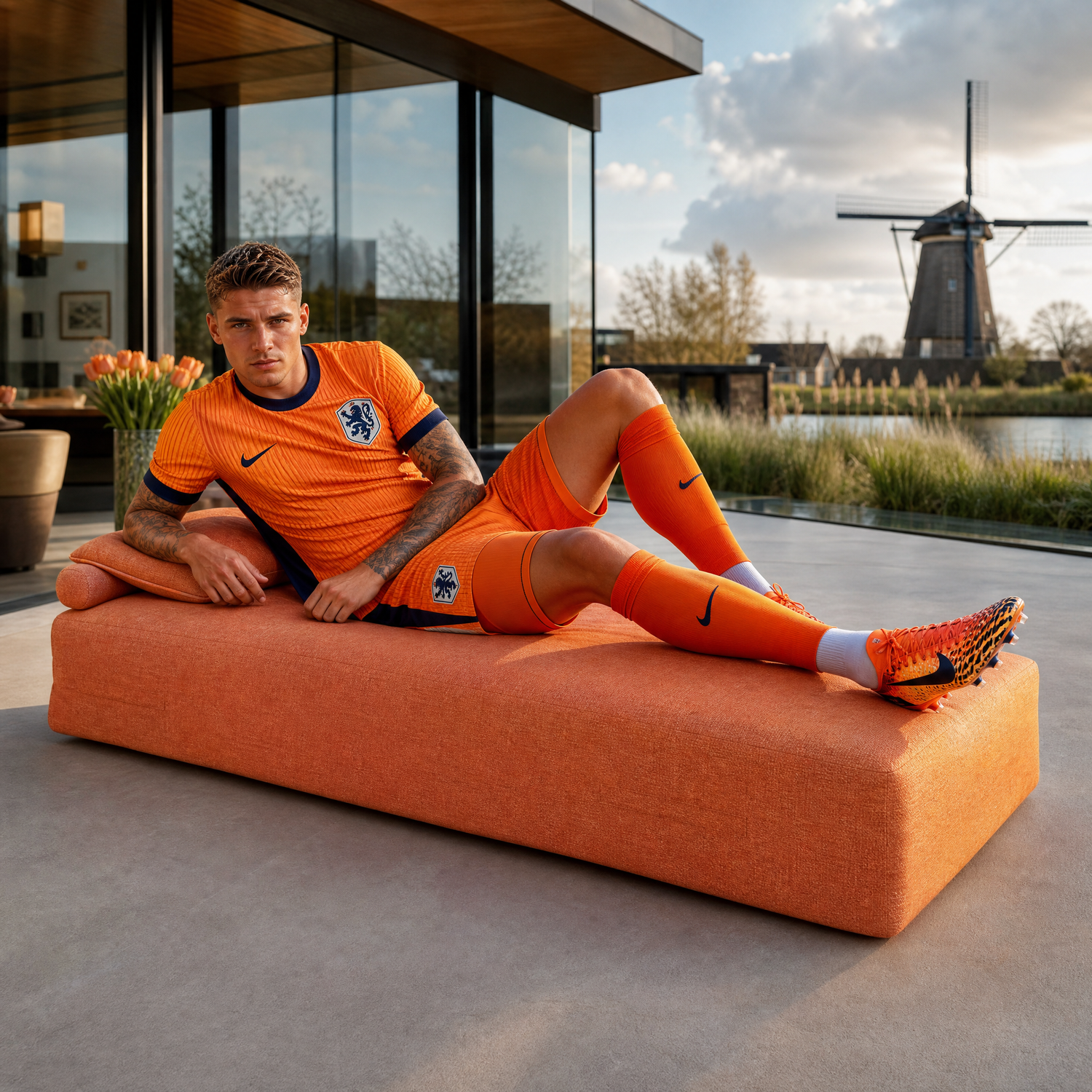 WK Actie: 26% korting op oranje Laui Lounge