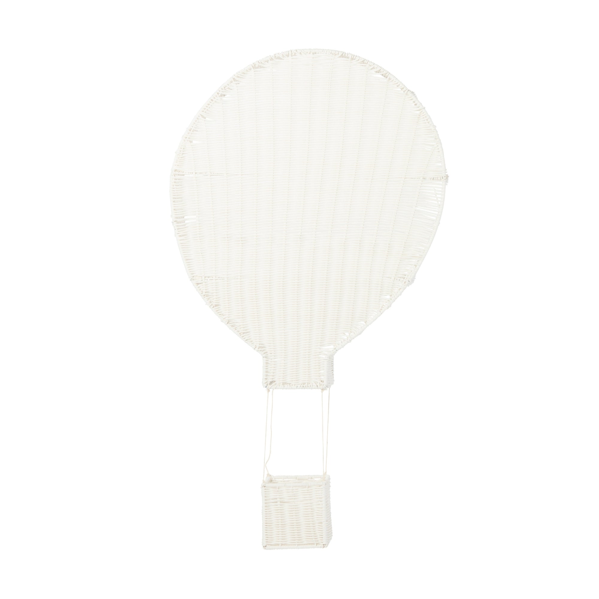 Wandrek Luchtballon Kunststof Wit J-Line